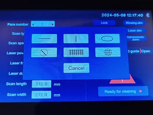 6 laser cleaning model