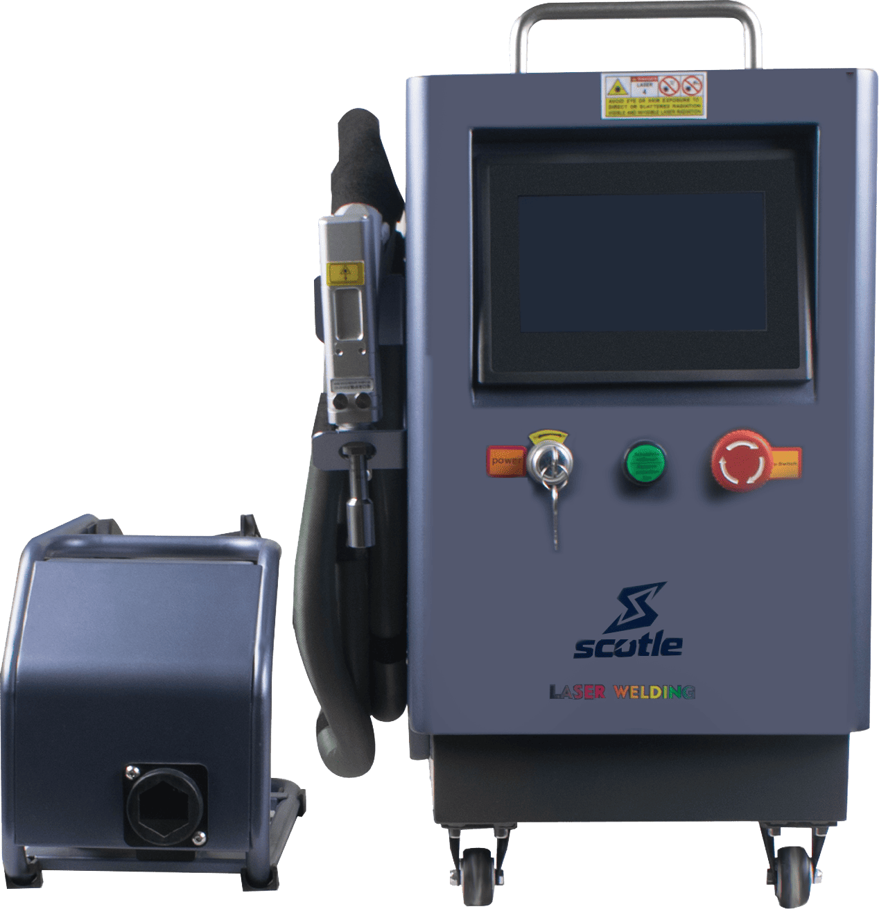 Air cooled laser welding machine