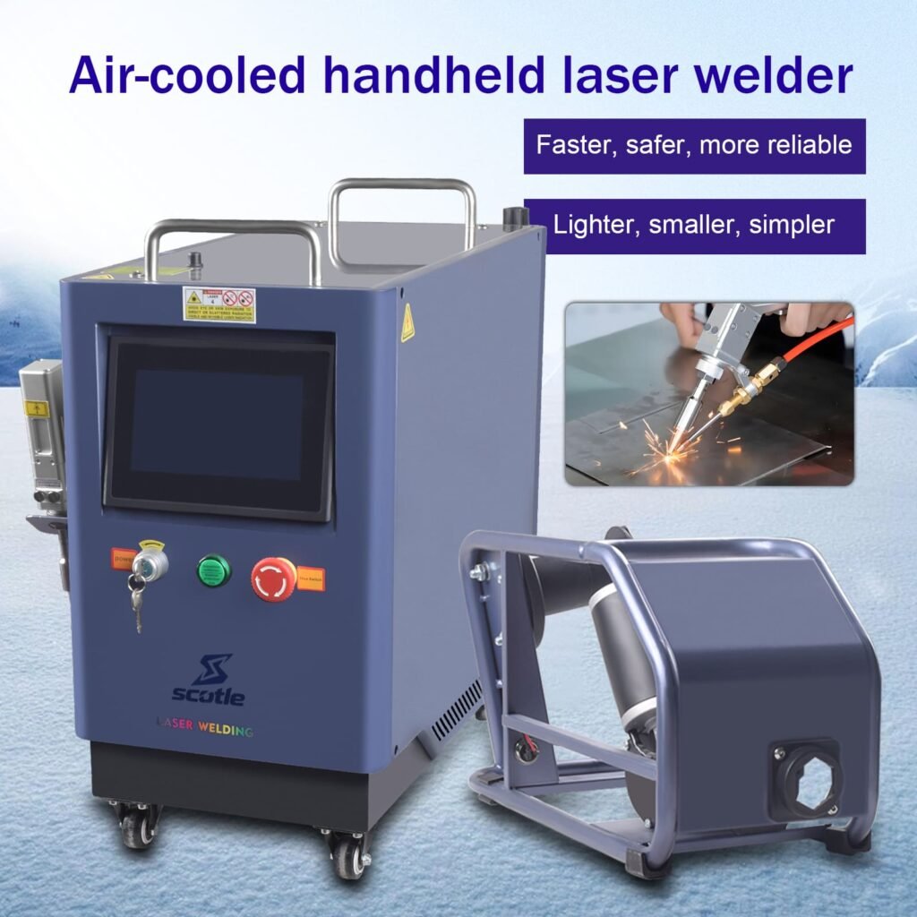 Scotle air-cooled handheld fiber laser welder main view