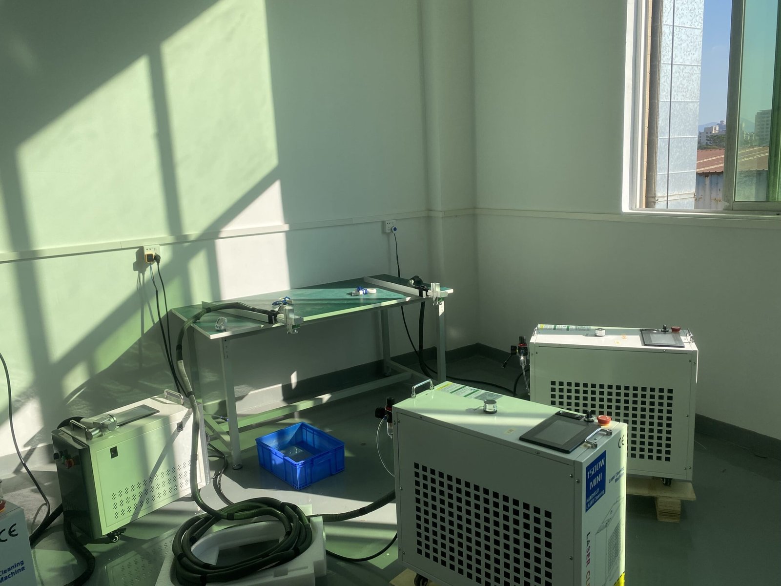 Aging test for Scotle laser cleaning machine