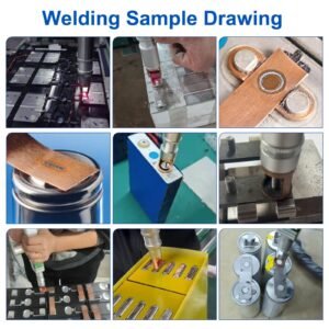 Lithium battery laser welding samples
