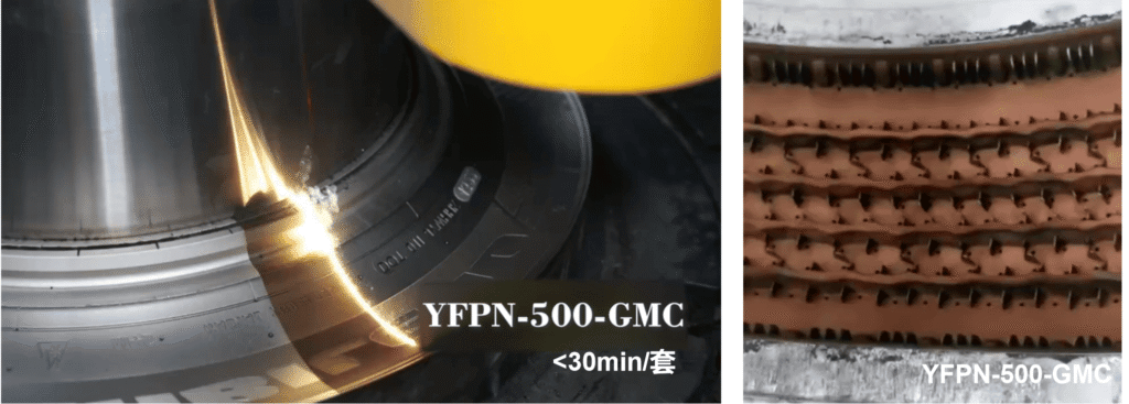 Pulsed Laser Cleaning of Tire Molds