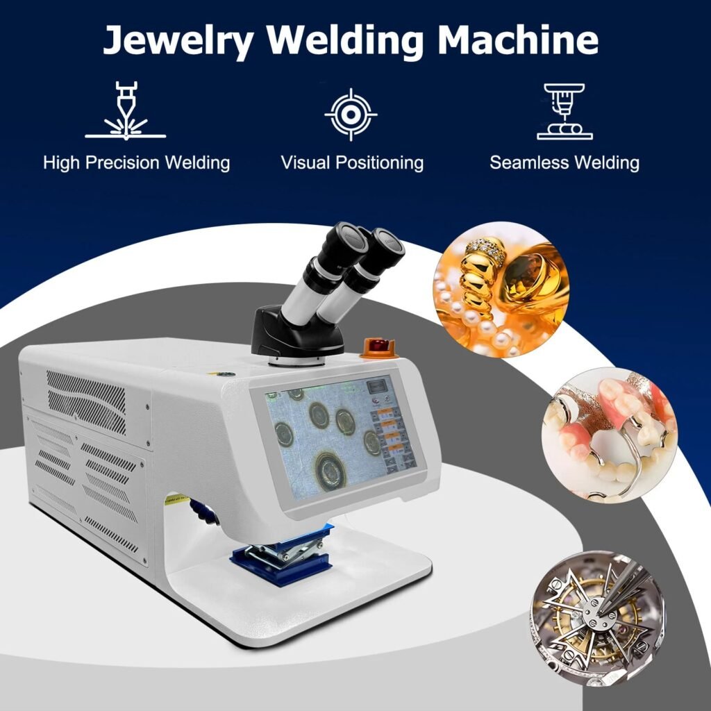 Scotle Mini10 NdYAG jewelry laser welding machine with CCD visual positioning and high precision spot welding