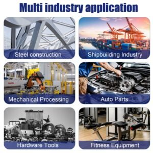 Metal fabrication with fiber laser welder