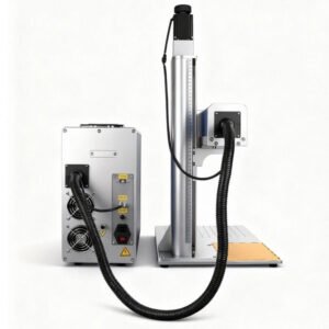 Back view of Scotle 2.5D Plus fiber laser engraving machine