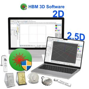 HBM 3D Software 2D and 2.5D marking interface display