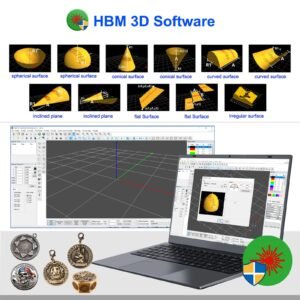 HBM 3D Software 3D surface marking interface display