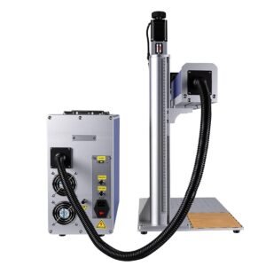 Rear view of Scotle 100–300W 3D Dynamic Focus Fiber Laser Marking Machine