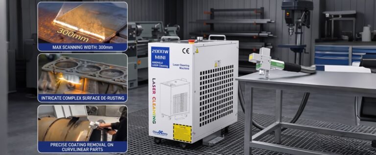CW laser cleaning machine