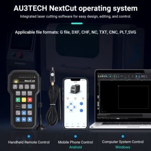 Easy operate laser cutting machine