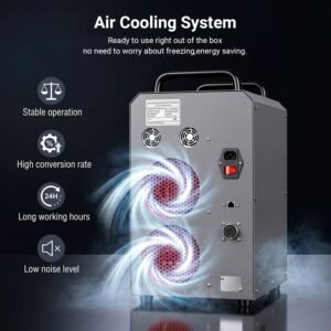 Air cooled laser cutting machine