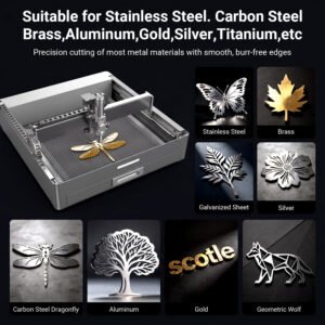 Applications of the Scotle Desktop Fiber Laser Cutting Machine