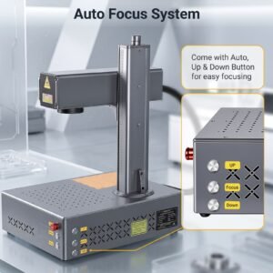 Automatic Focus Adjustment fiber laser engraver