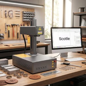 Scotle fiber laser marking machine